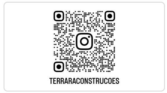 QR Code para o Instagram da Terrara Construções